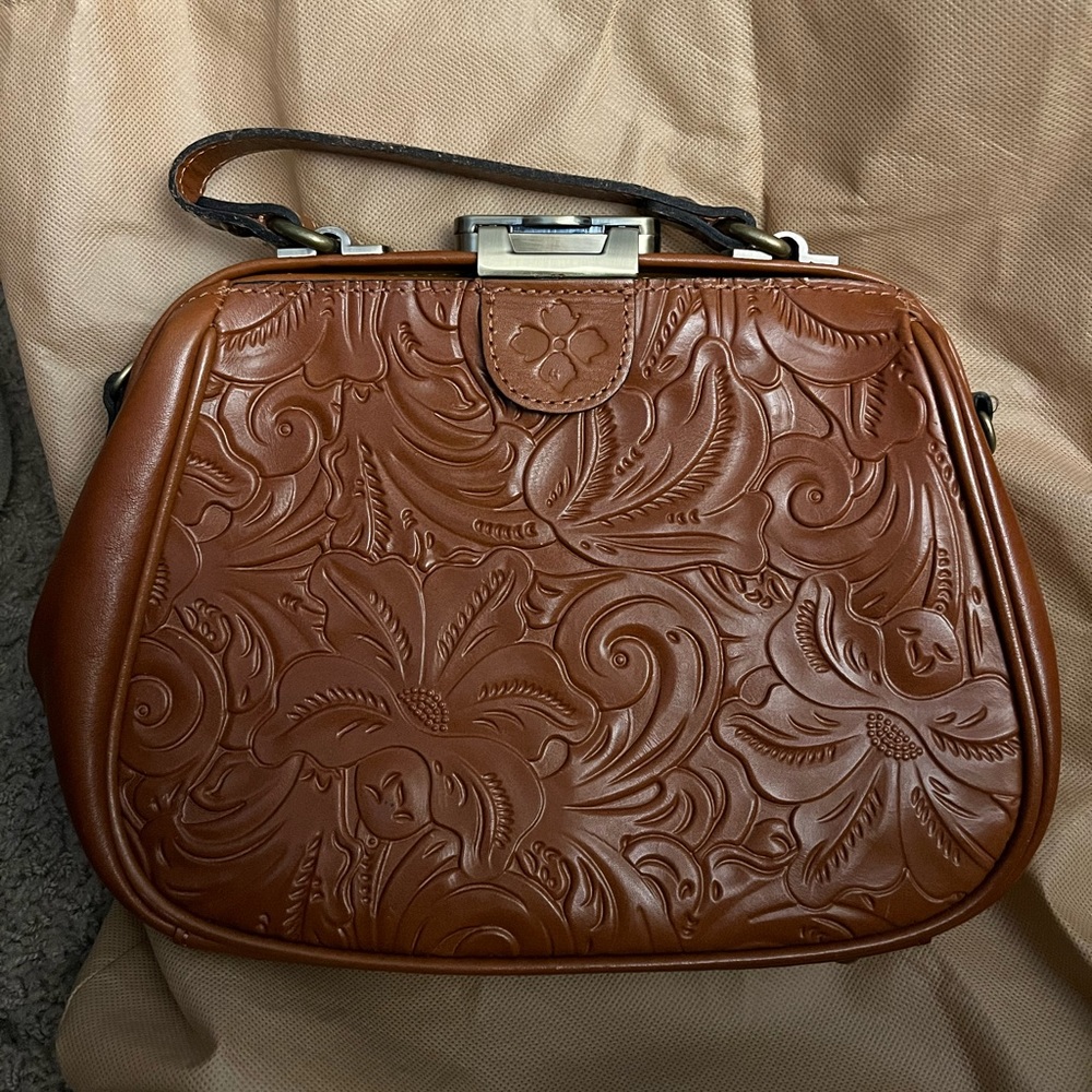 Patricia Nash Gracchi satchel leather purse